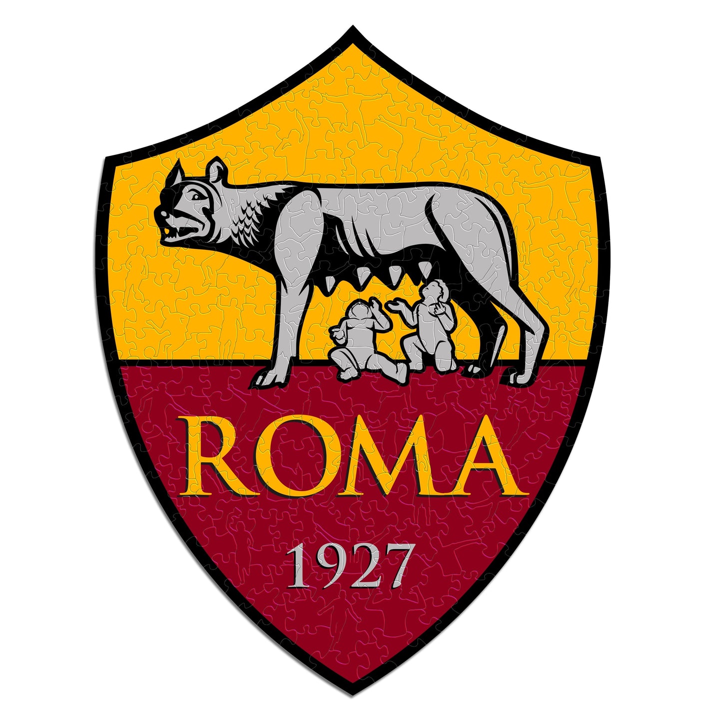 Logo AS Roma® - Puzzle en Bois