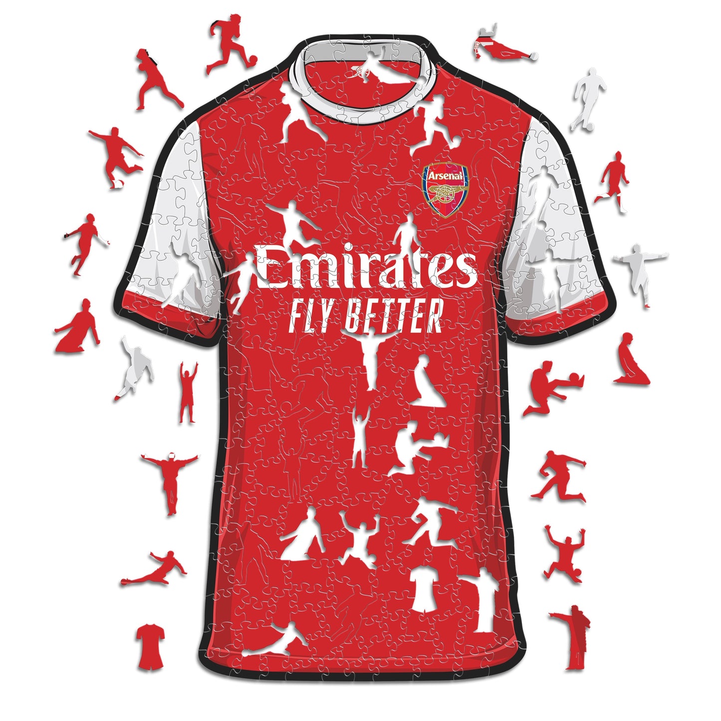 Maillot Arsenal FC® - Puzzle en Bois