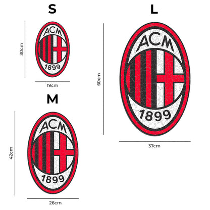 Logo AC Milan® - Puzzle en Bois