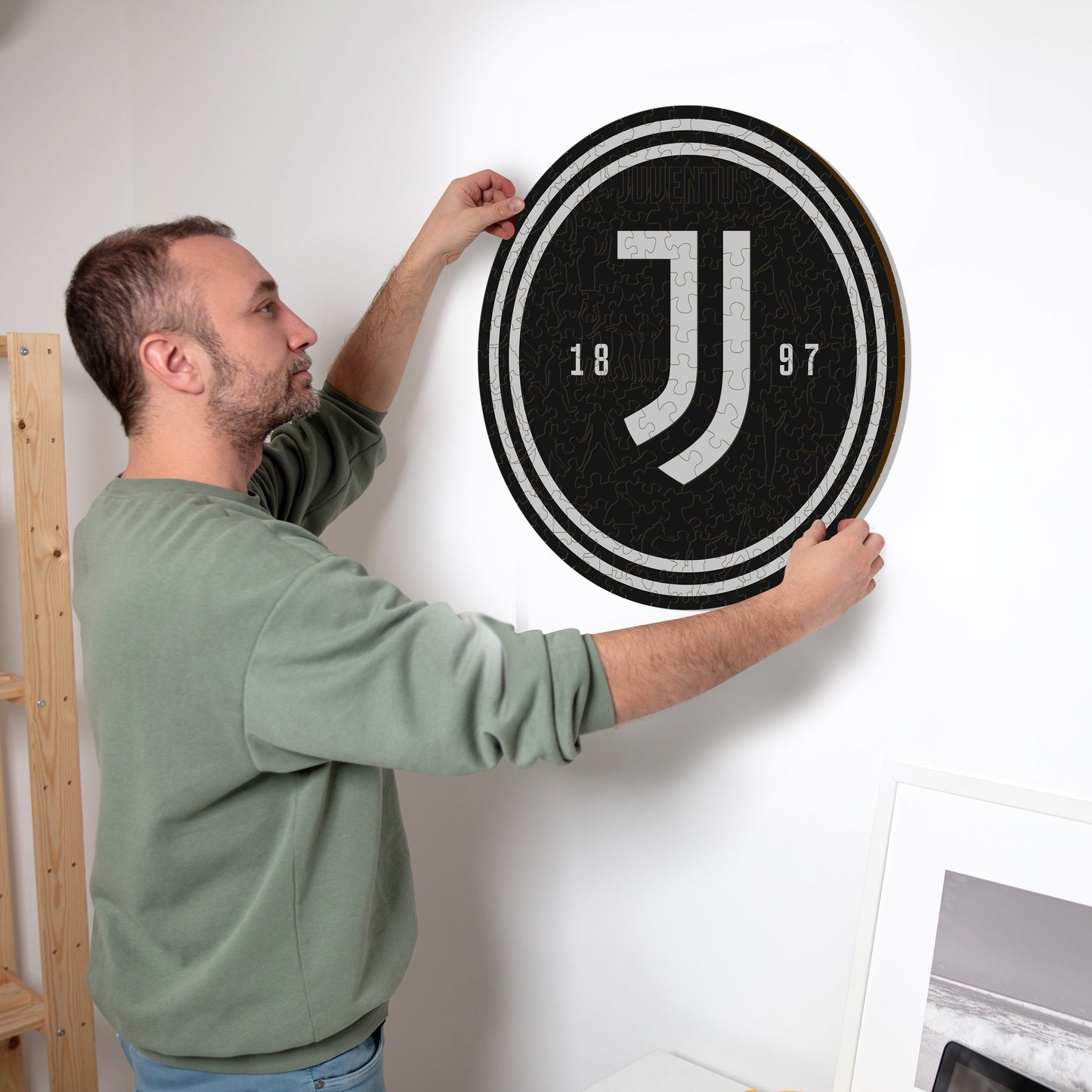 Logo Juventus FC® - Puzzle en Bois