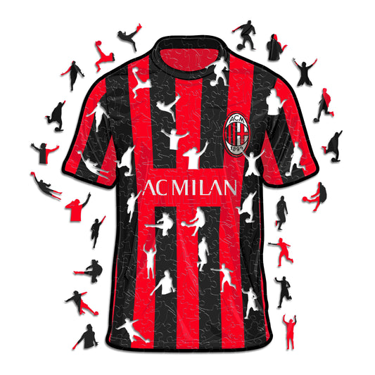 Maillot AC Milan® - Puzzle en Bois