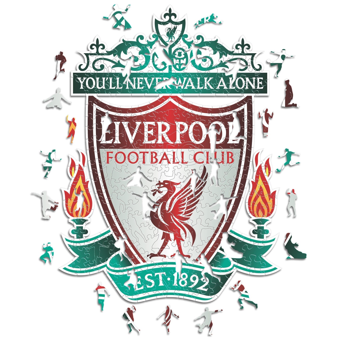 Logo Liverpool FC® - Puzzle en Bois