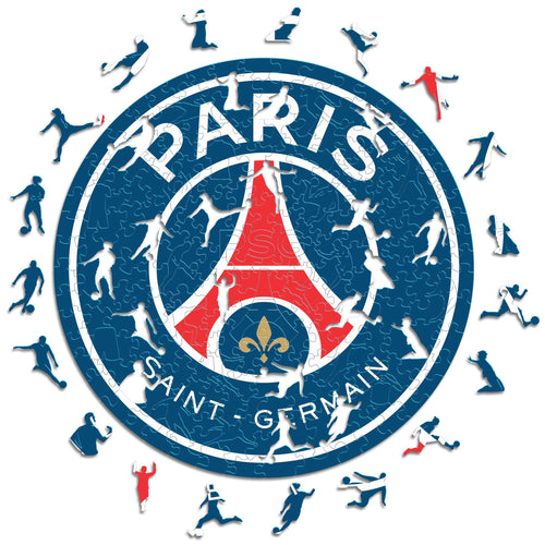 Logo PSG FC® - Puzzle en Bois