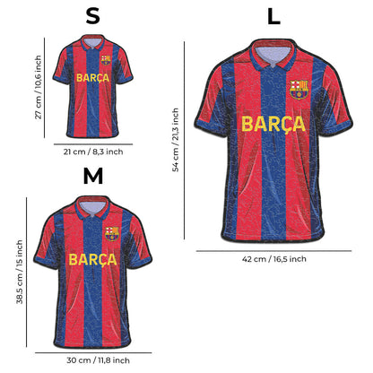 Maillot FC Barcelona® - Puzzle en Bois