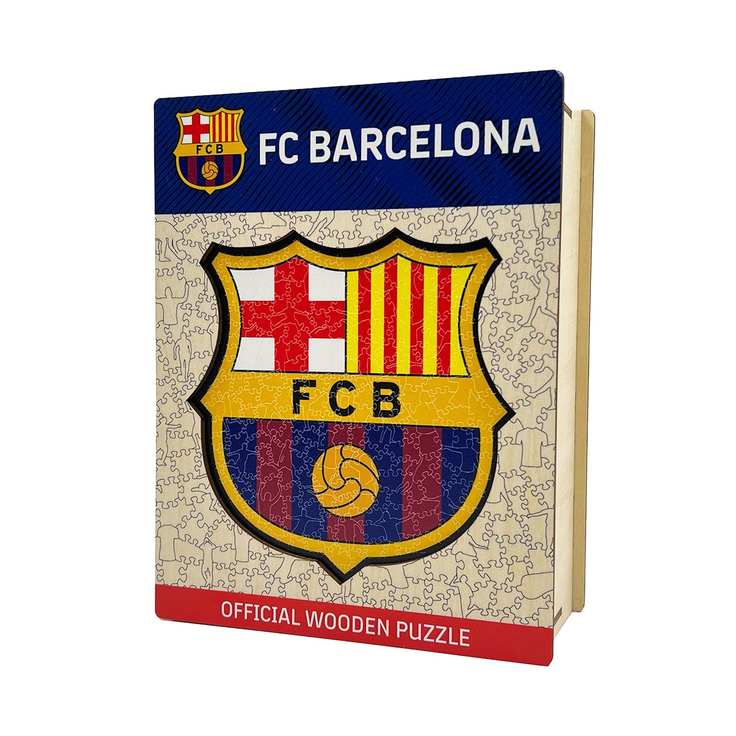 Logo FC Barcelona® - Puzzle en Bois