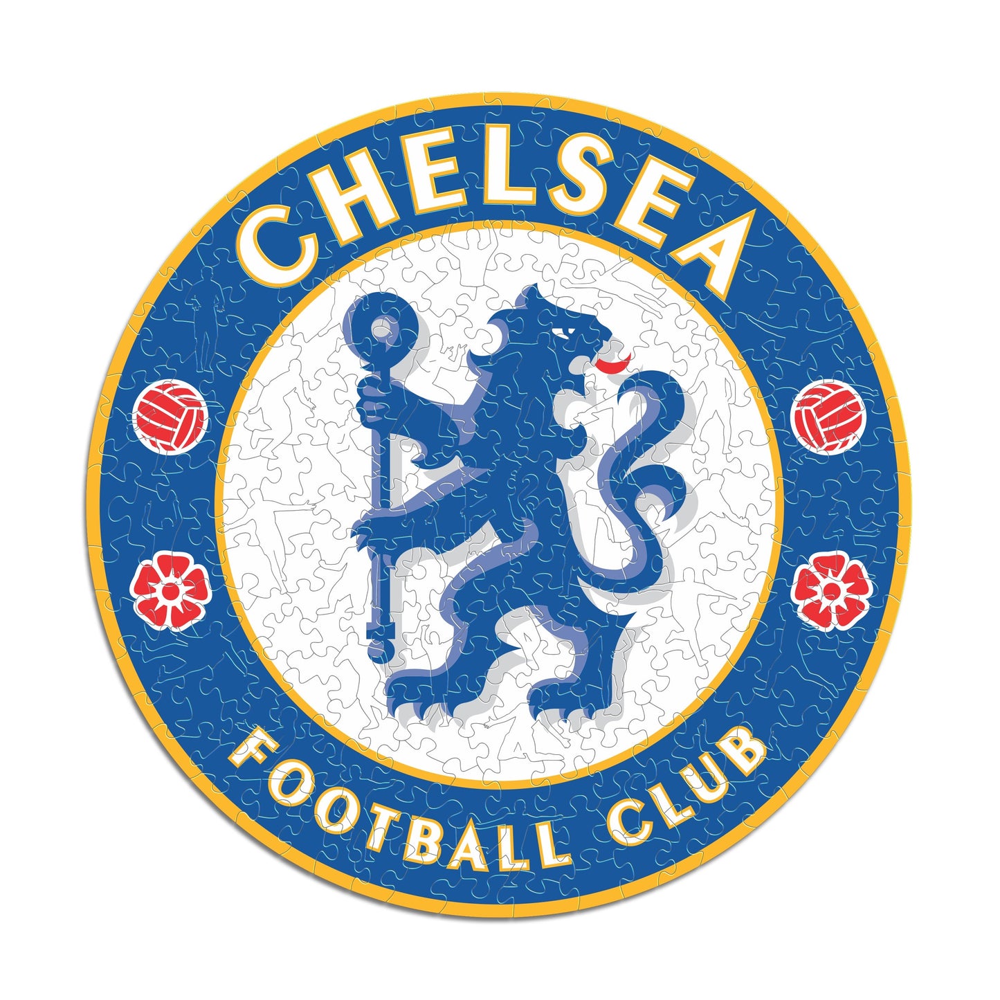 Logo Chelsea FC® - Puzzle en Bois