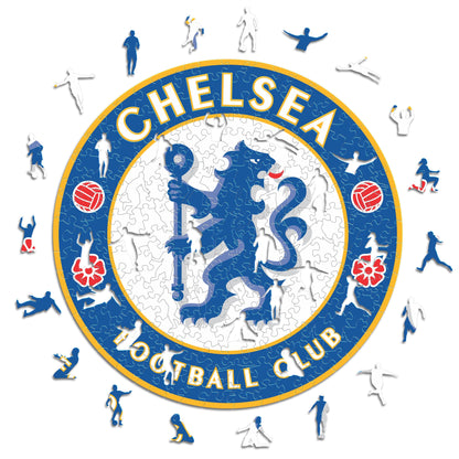 Logo Chelsea FC® - Puzzle en Bois