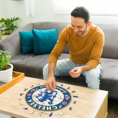 Logo Chelsea FC® - Puzzle en Bois