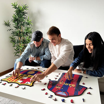 Maillot FC Barcelona® - Puzzle en Bois