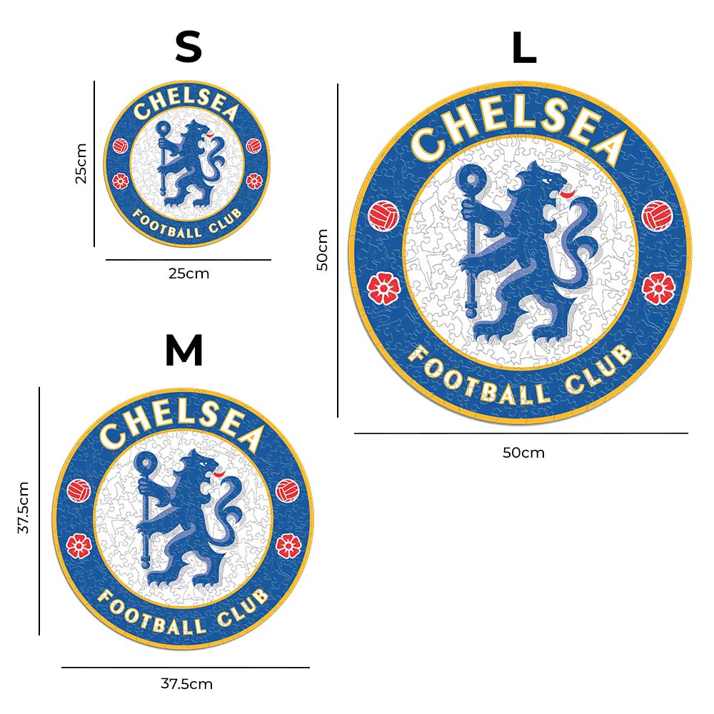 Logo Chelsea FC® - Puzzle en Bois