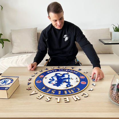 Logo Chelsea FC® - Puzzle en Bois