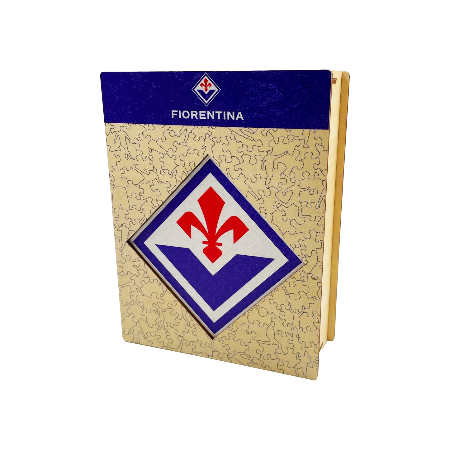 Logo ACF Fiorentina® - Puzzle en Bois