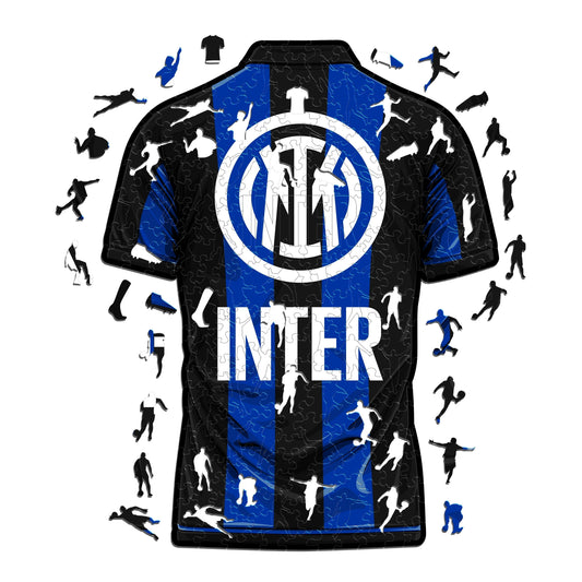 Maillot FC Inter® - Puzzle en Bois