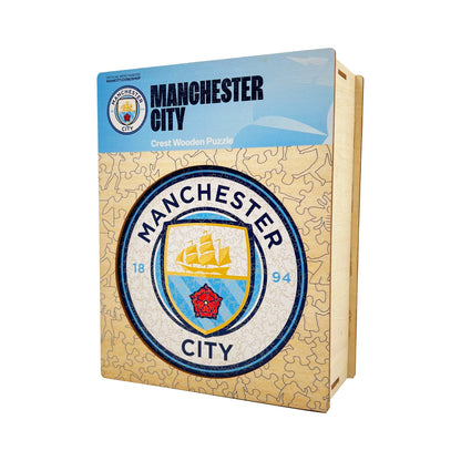 Logo Manchester City FC® - Puzzle en Bois