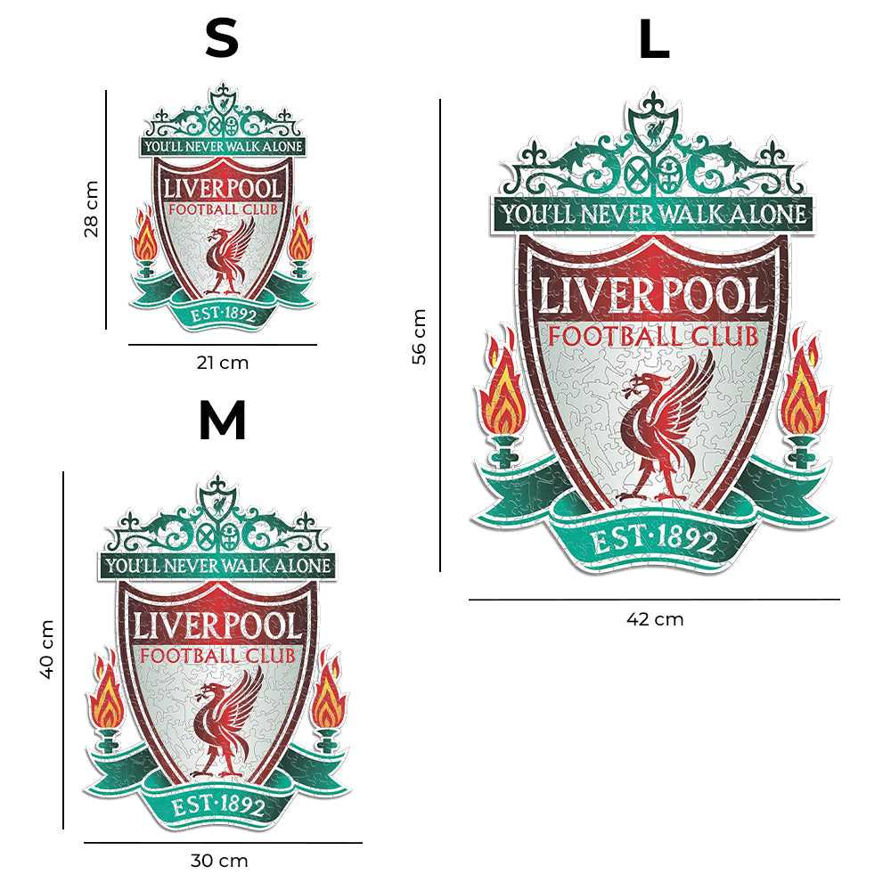 Logo Liverpool FC® - Puzzle en Bois