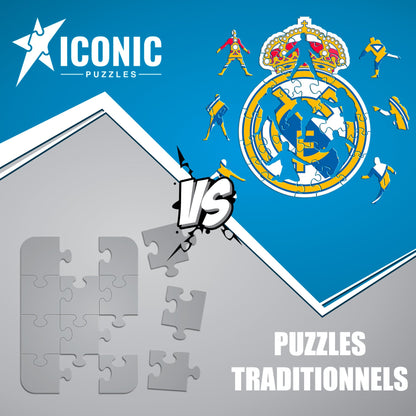 Logo Real Madrid CF® - Puzzle en Bois