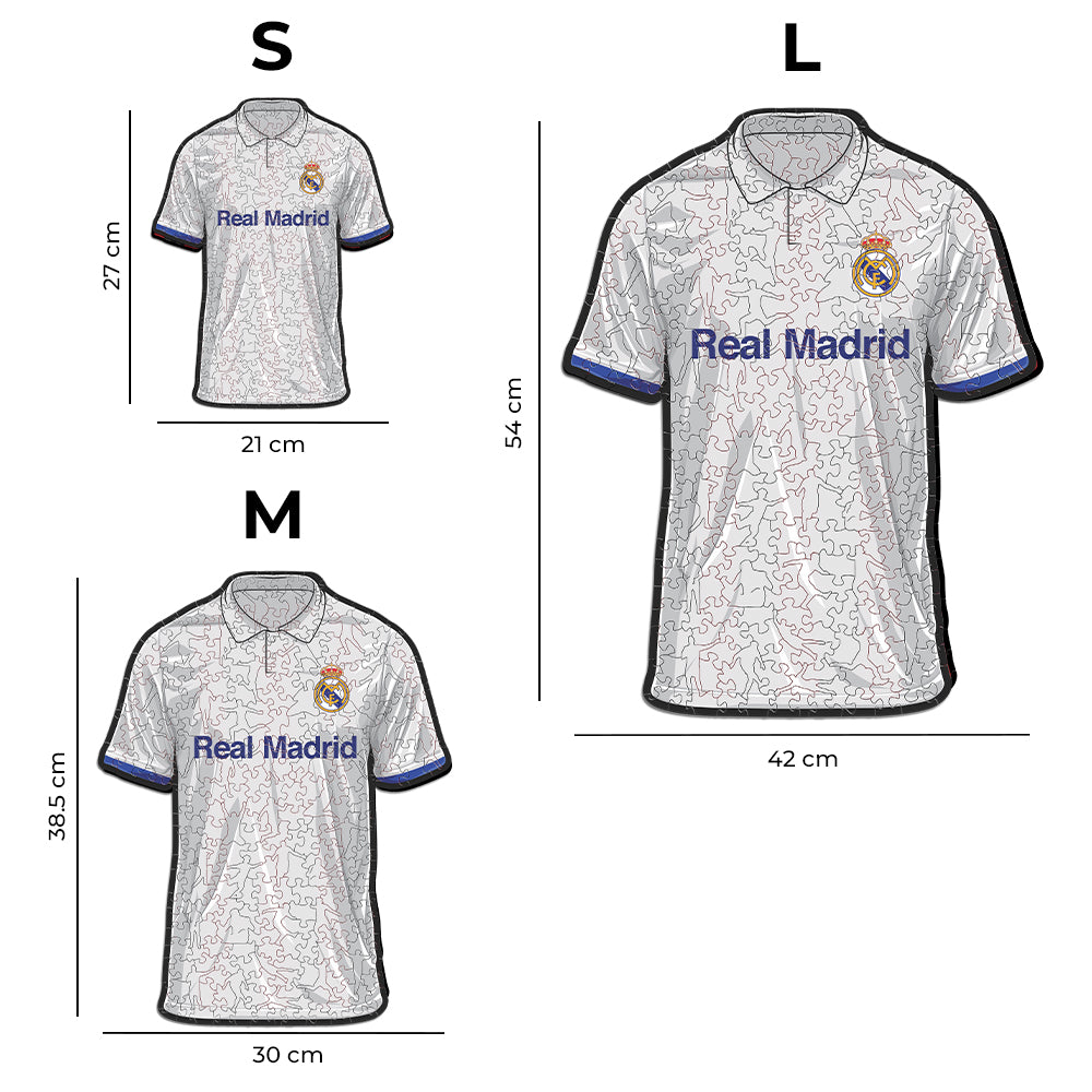 Maillot Real Madrid CF® - Puzzle en Bois