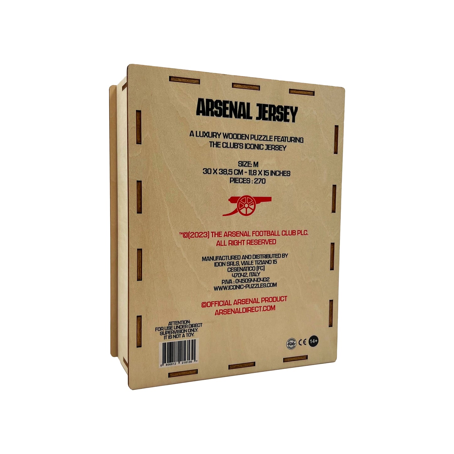 Maillot Arsenal FC® - Puzzle en Bois