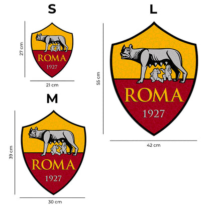 Logo AS Roma® - Puzzle en Bois